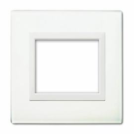 44PV3BL VERA44 GLASS FRONT PLATE WHITE 3M