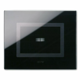 44PVTC01NAL VERATOUCH FRONT PLATE AB.BLACK 1CON